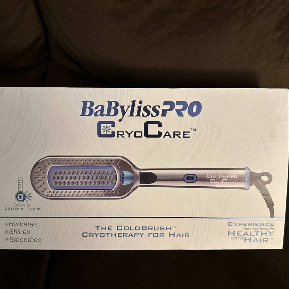 BaBylissPRO CryoCare ColdBrush Hair Tool - Silver